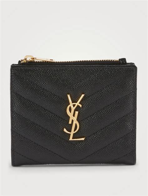 used ysl card holder|ysl zipped card case.